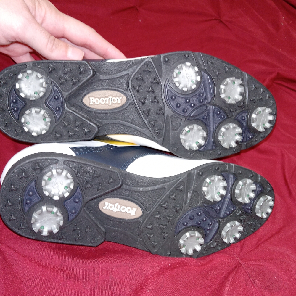 Footjoy Softjoy Terrains Shoes Womens Size 6 Golf Shoes With Spikes NWT Cushion - Picture 10 of 15